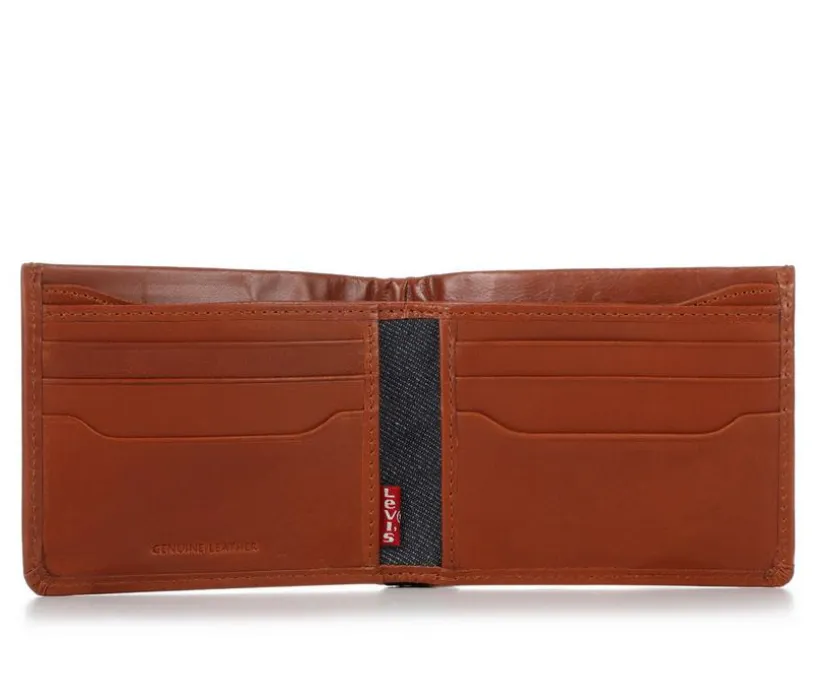 Levi's Accessories Leather Bifold Wallet