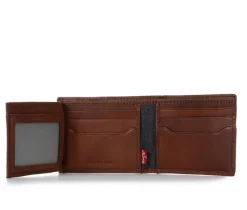 Levi's Accessories Leather RFID Moore Traveler Wallet