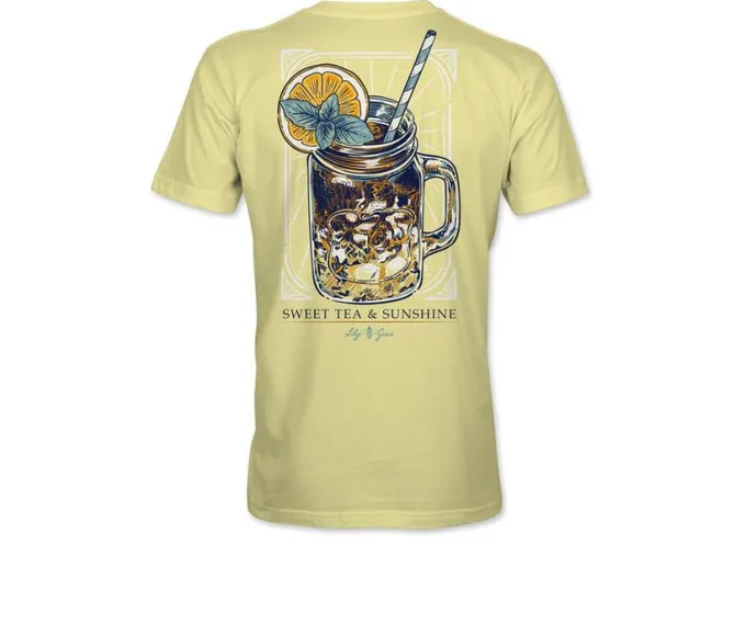 Lily Grace Sweet Tea Short Sleeve Shirt
