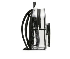 Madden Girl Clear Backpack with Laptop Case