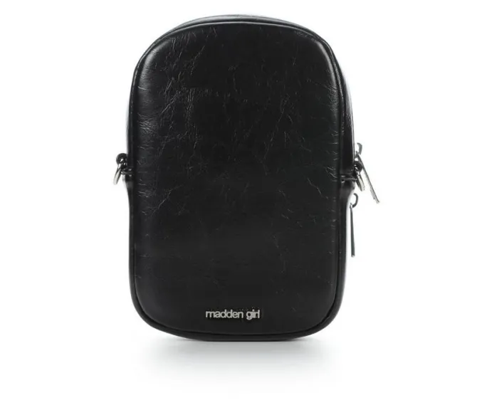 Madden Girl Crinkle Chain Crossbody Handbag