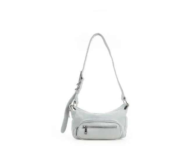 Madden Girl Denim Mini Hobo Handbag