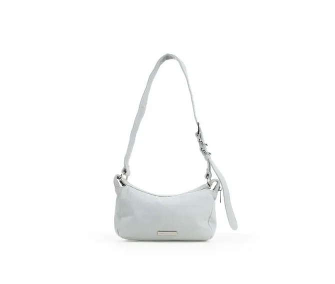 Madden Girl Denim Mini Hobo Handbag