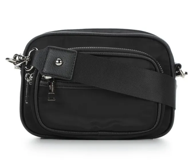 Madden Girl Nylon Camera Crossbody Handbag