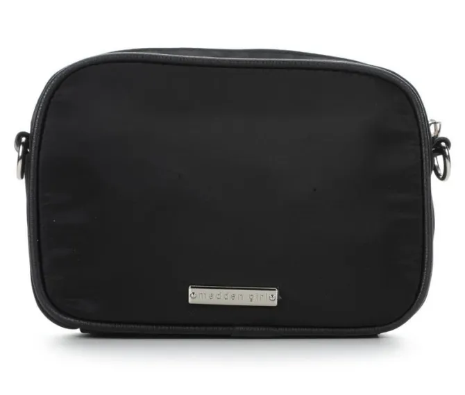 Madden Girl Nylon Camera Crossbody Handbag
