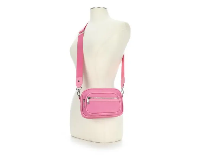 Madden Girl Nylon Camera Crossbody Handbag