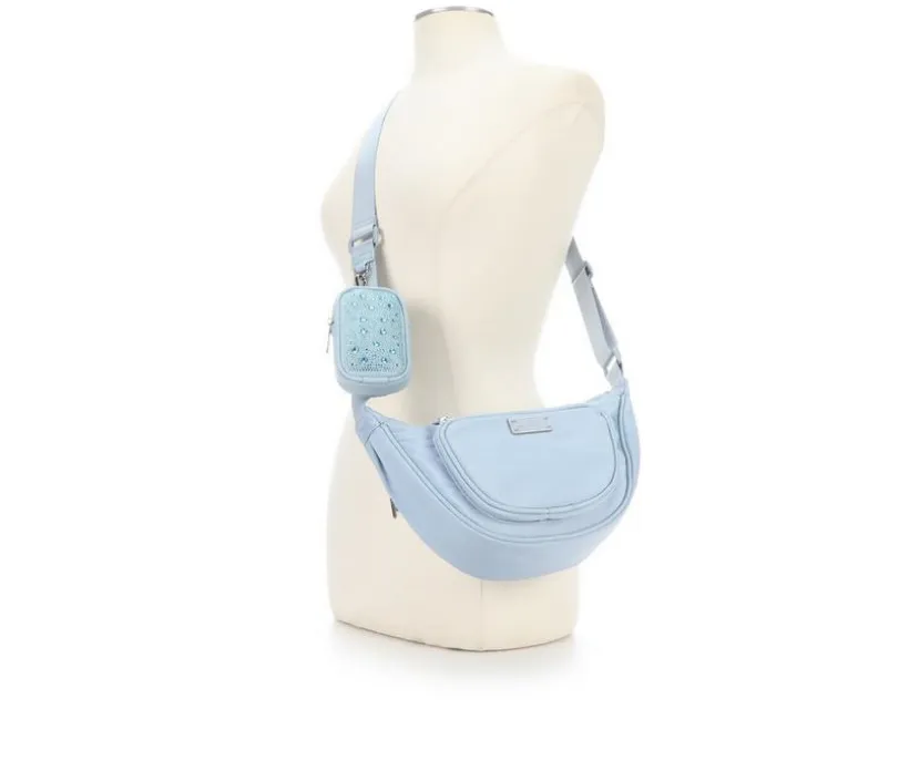 Madden Girl Nylon Cresecent Handbag