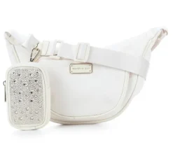 Madden Girl Nylon Cresecent Handbag