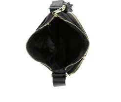 Madden Girl Nylon Tassel Crossbody Handbag