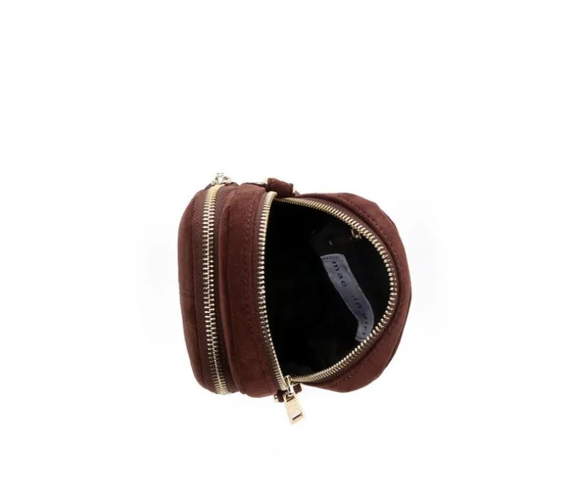 Madden Girl Suede Chain Crossbody Handbag
