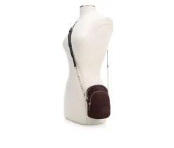 Madden Girl Suede Chain Crossbody Handbag