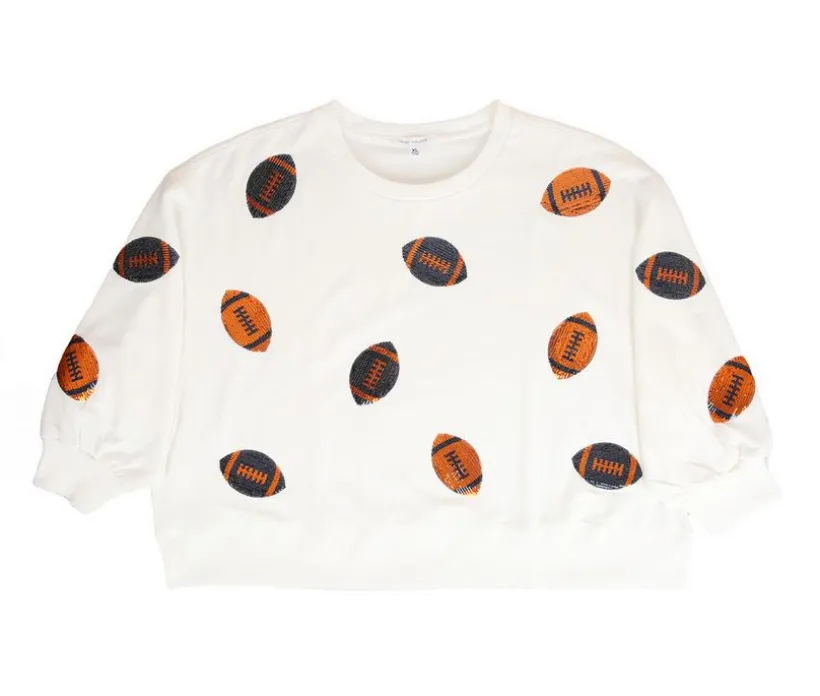 MARY SQUARE Football Millie Sweatshirts