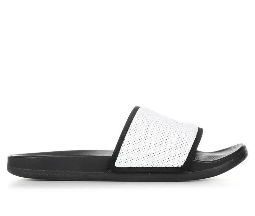 Men's Adidas Adilette Cloudfoam + Logo Sport Slides