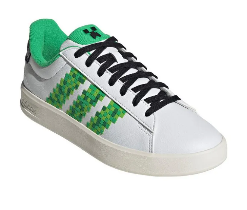Men's Adidas Grand Court Minecraft Sneakers