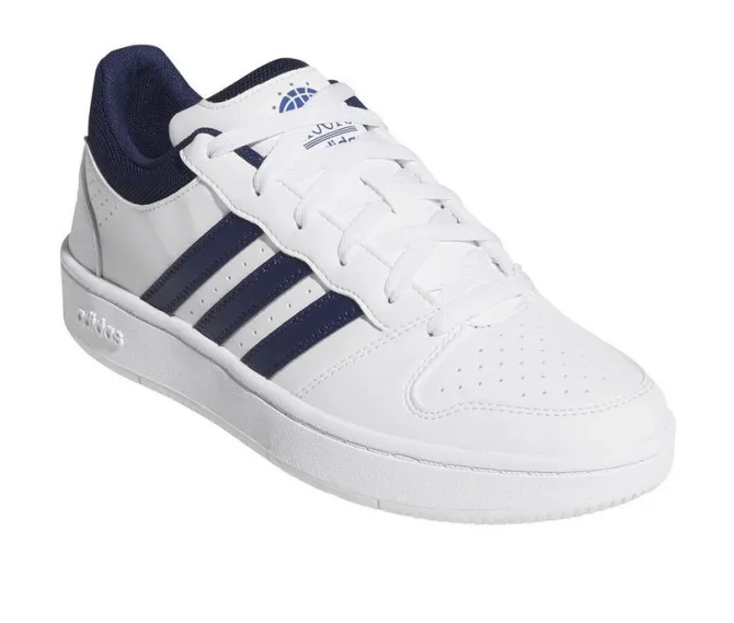 Men's Adidas Hoops Classic Basketball Mid Cut Shoes Sneakers