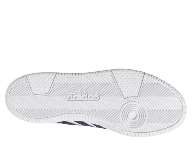 Men's Adidas Hoops Classic Basketball Mid Cut Shoes Sneakers