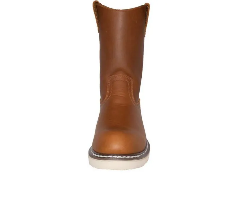 Men's AdTec 8" Side Zip Compost Toe Wellington Work Boots