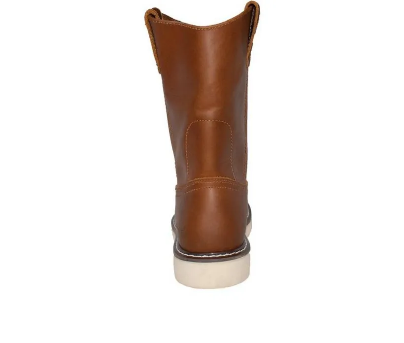 Men's AdTec 8" Side Zip Compost Toe Wellington Work Boots