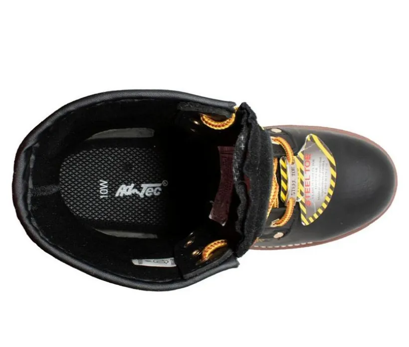 Men's AdTec 9" Steel Toe Logger Work Boots