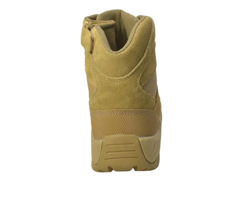 Men's AdTec 6" Suede Side Zip Tactical Work Boots