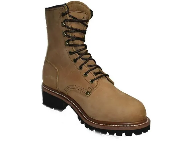 Men's AdTec 9" Waterproof Logger Work Boots