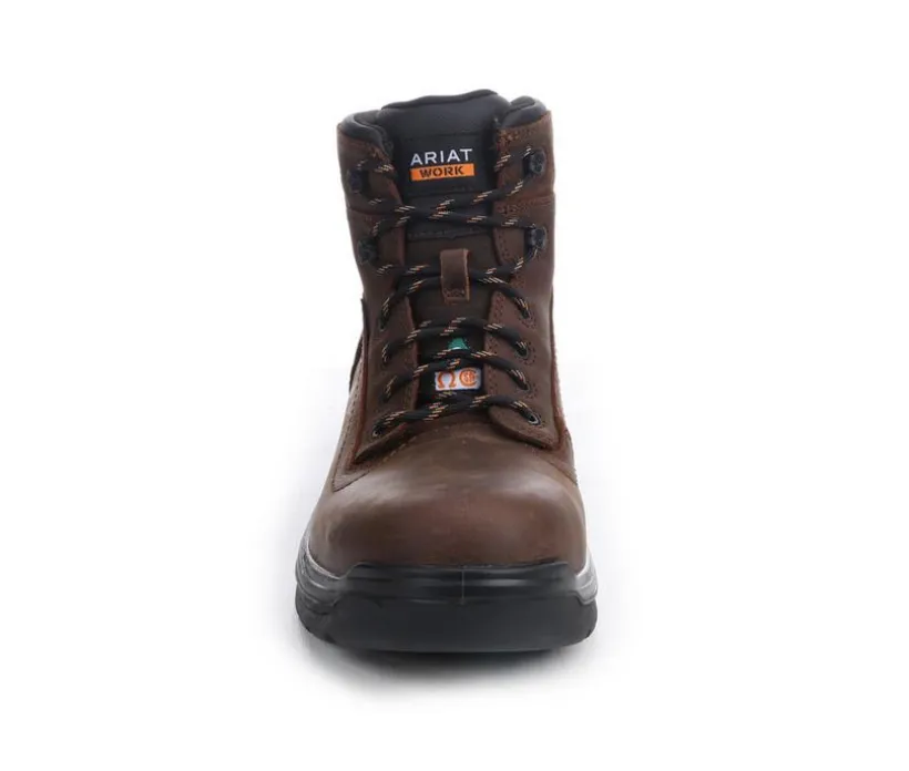 Men's Ariat Turbo 6" Carbon Toe H20 CSA Work Boots
