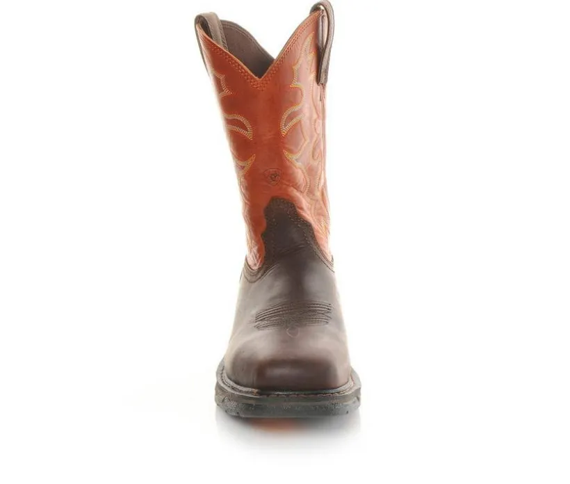 Men's Ariat Workhog Wide Square Steel Toe Work Boots