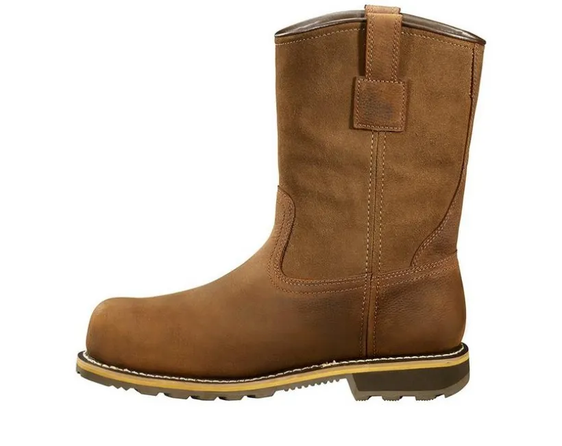 Men's Carhartt CMP1453 Welt Steel Toe Pull-On Work Boots