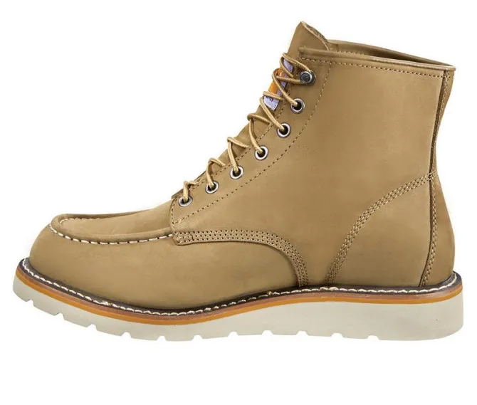 Men's Carhartt FW6072 6" Moc Wedge Soft Toe Work Boots