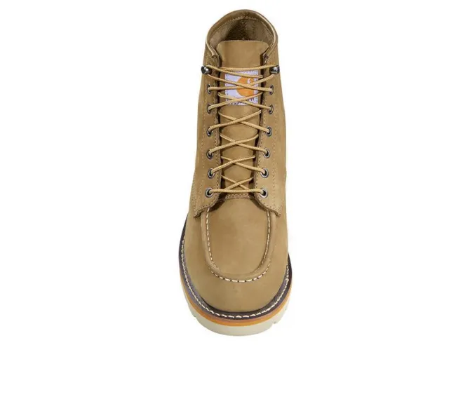 Men's Carhartt FW6072 6" Moc Wedge Soft Toe Work Boots