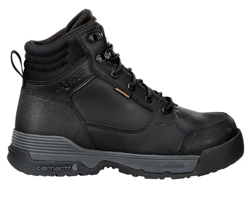 Men's Carhartt FX6301-M WTPF HD 6" Composite Toe Boot Work Boots
