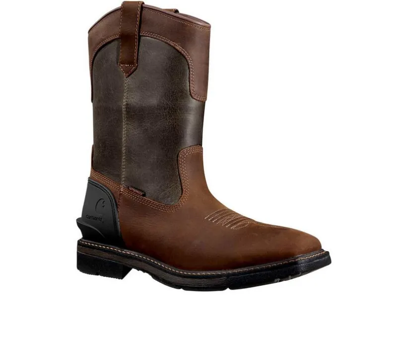 Men's Carhartt Montana Water Resistant 11" Steel Toe Wellington Work Boots