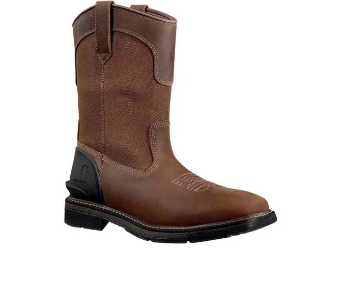 Men's Carhartt Montana Water Resistant 11" Steel Toe Wellington Work Boots