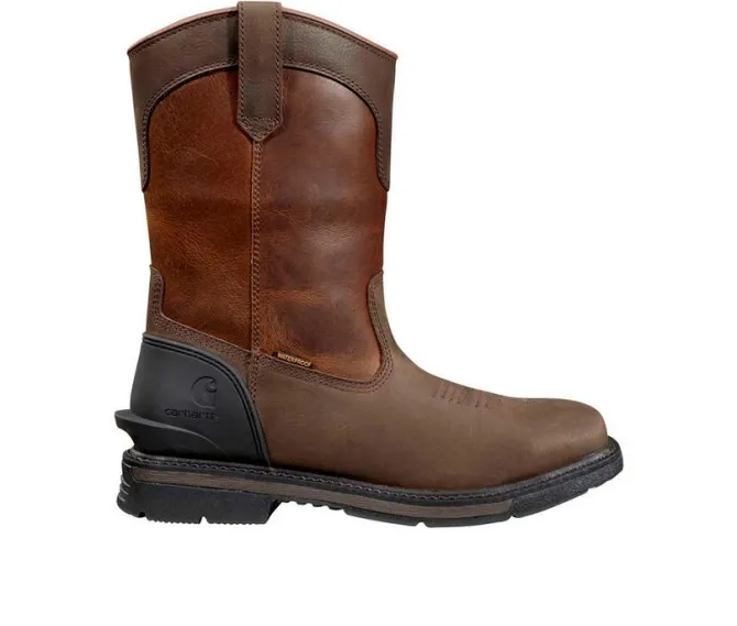 Men's Carhartt Montana Water Resistant 11" Steel Toe Wellington Work Boots