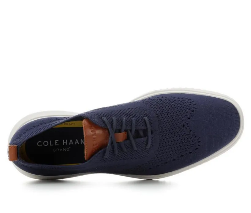 Men's Cole Haan Grand + Stitchlite Wing Tip Oxford Dress Shoes