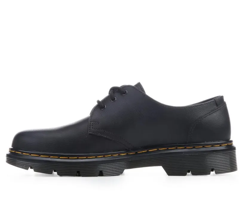 Men's Dr. Martens April 3 Eye Black Athena Leather EU Size Oxfords