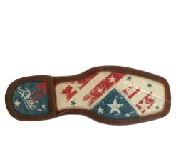Men's Durango Rebel Distressed Flag Embroidery Western Boots