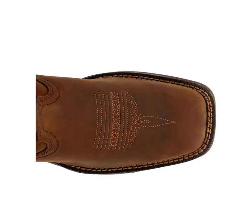 Men's Durango 12" Rebel Steel Toe Pull-On Western Work Boots