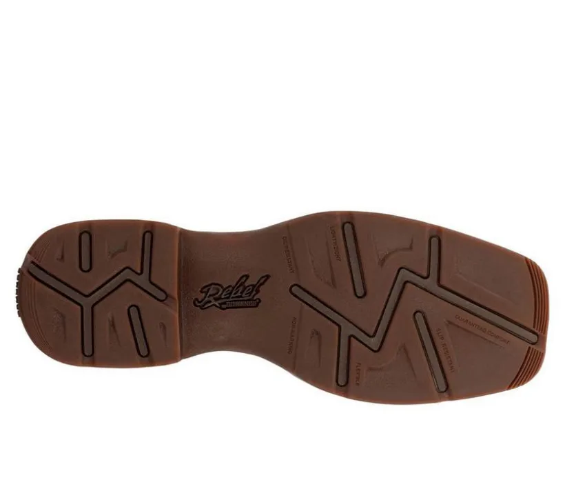 Men's Durango 12" Rebel Steel Toe Pull-On Western Work Boots