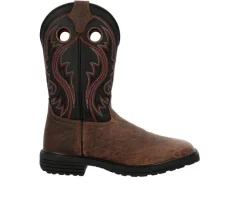 Men's Durango Workhorse 2 Steel Toe Western Boot Work Boots