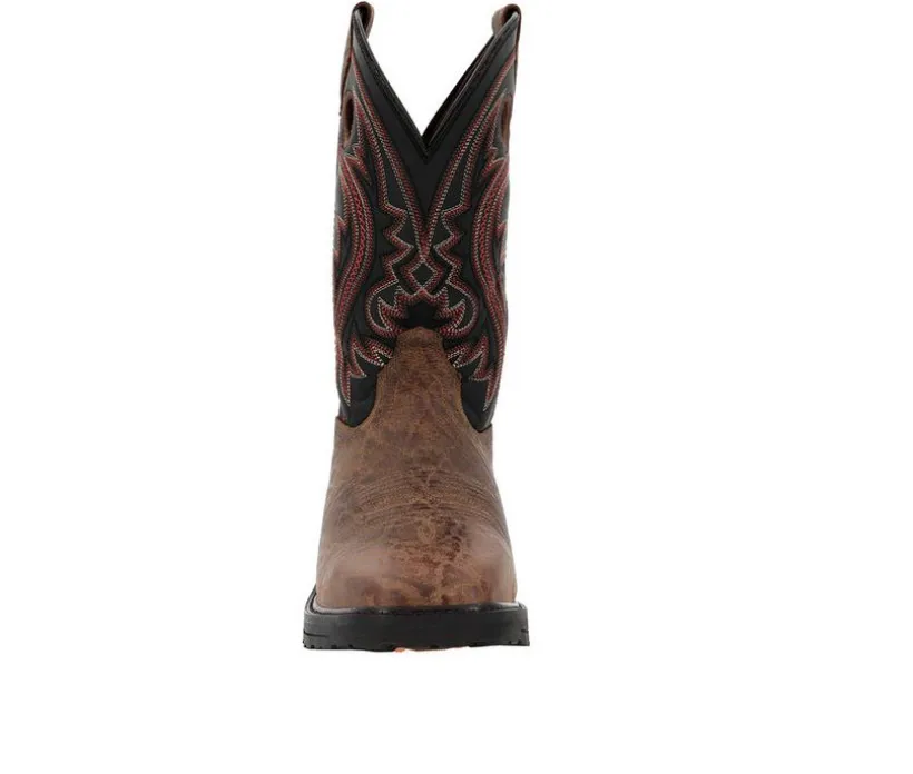 Men's Durango Workhorse 2 Steel Toe Western Boot Work Boots