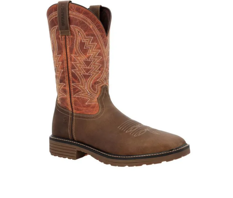 Men's Durango Workhorse Steel Toe Western Boot Cowboy Boots