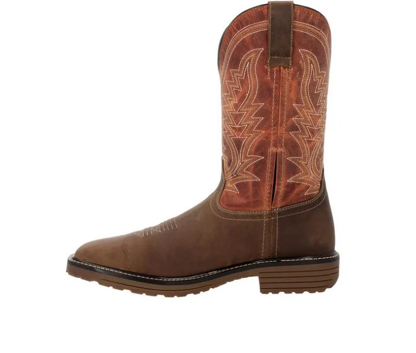 Men's Durango Workhorse Steel Toe Western Boot Cowboy Boots