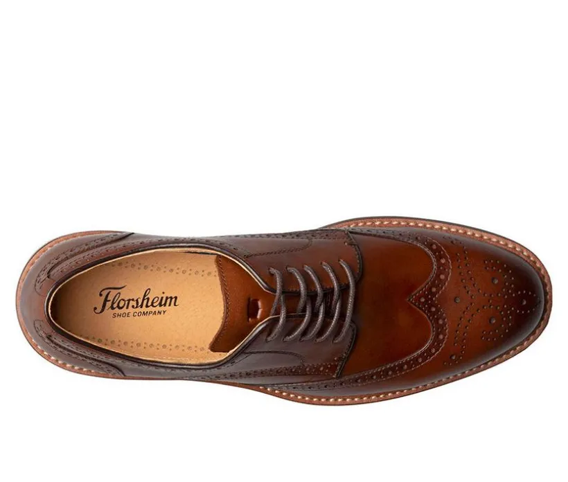 Men's Florsheim Anthem Wing Tip Oxford Dress Shoes