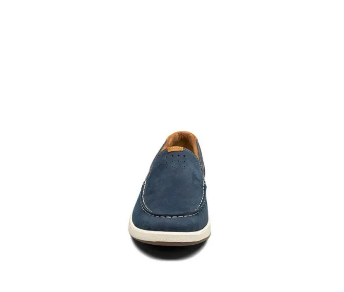 Men's Florsheim Crossover Moc Toe Slip On Casual Loafers