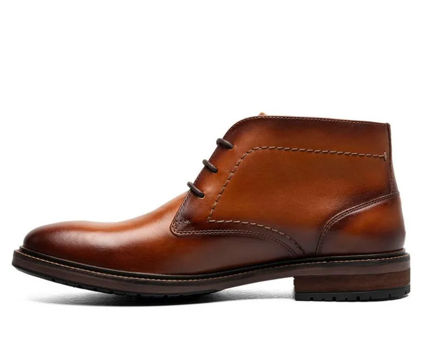 Men's Florsheim Forge Plain Toe Chukka Dress Boots