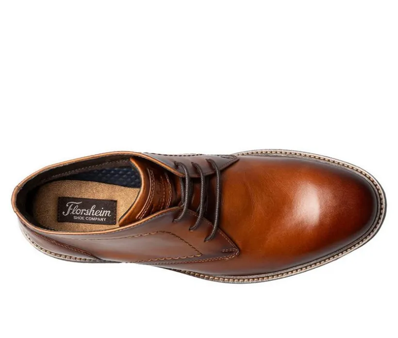 Men's Florsheim Forge Plain Toe Chukka Dress Boots