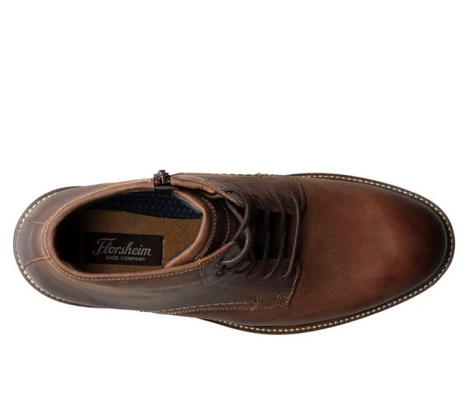 Men's Florsheim Forge Plain Toe Lace Up Boots