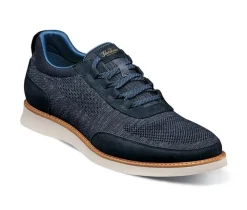 Men's Florsheim Launch Knit Elastic Lace So Dress Shoes
