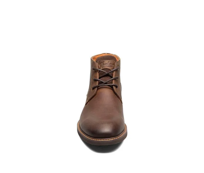 Men's Florsheim Lodge Plain Toe 3 Eye Chukka Boot Dress Shoes